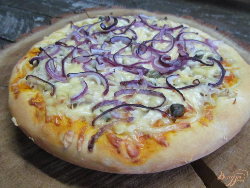 Фото приготовление рецепта: Пицца - пирог шаг №14