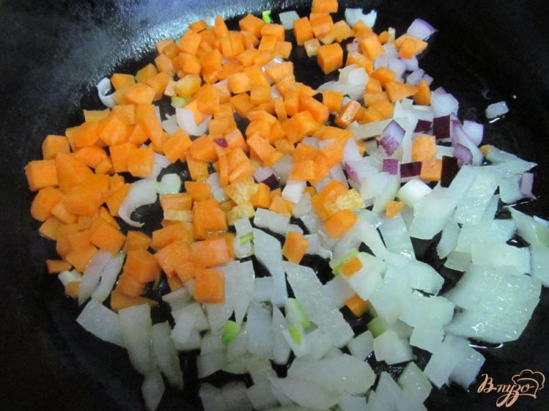 Фото приготовление рецепта: Перловка с овощами шаг №1