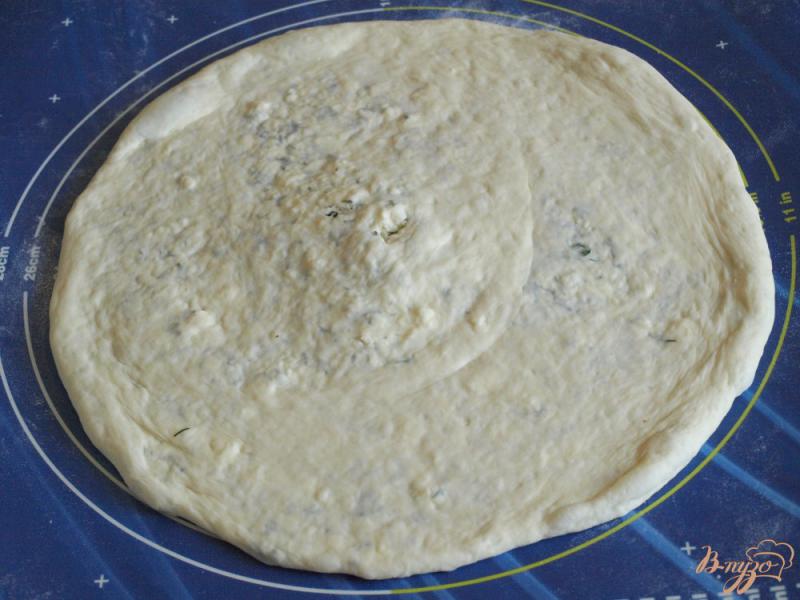 Фото приготовление рецепта: Хачапури с адыгейским сыром шаг №8