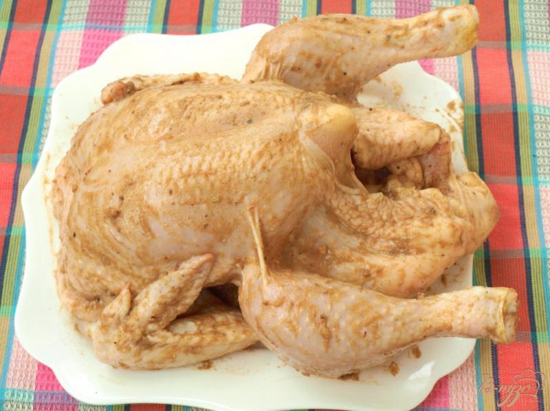 Фото приготовление рецепта: Курица с яблоками в рукаве шаг №2