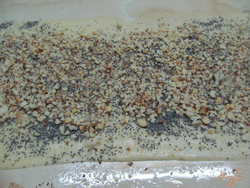 Фото приготовление рецепта: Печенье с маком и арахисом шаг №5