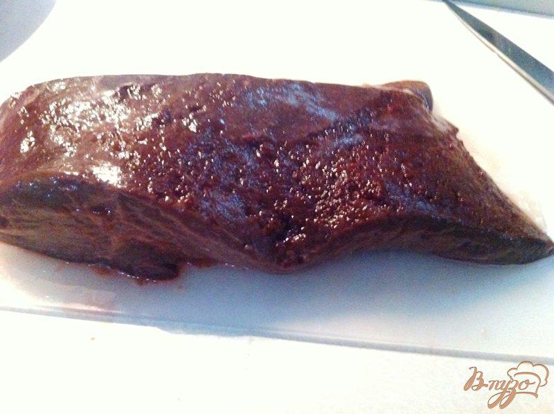 Фото приготовление рецепта: Жаренная говяжья печень в кляре шаг №2