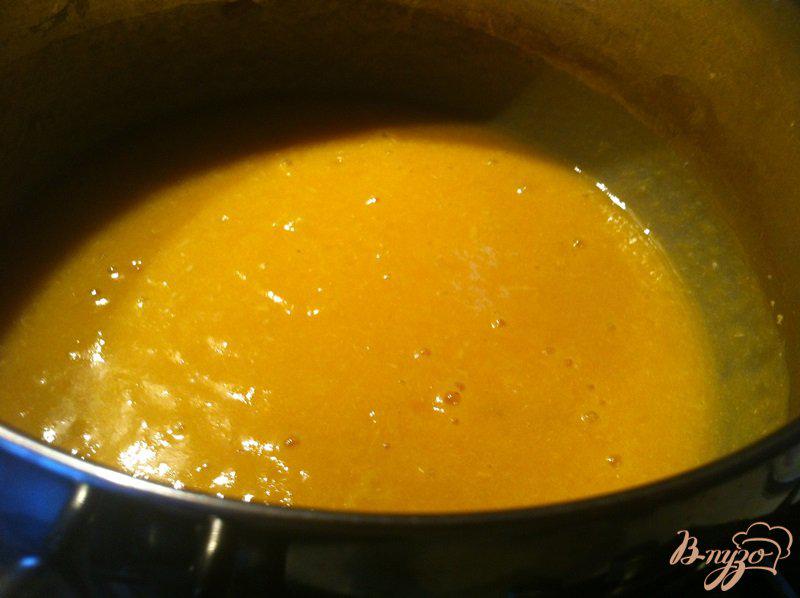 Фото приготовление рецепта: Суп-пюре из индейки с овощами шаг №6