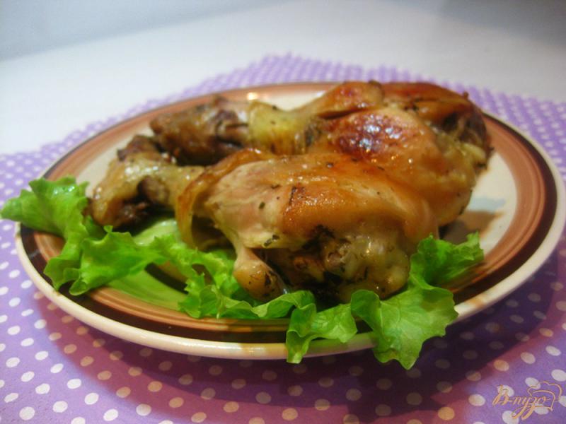 Фото приготовление рецепта: Куриные голени в майонезе шаг №5
