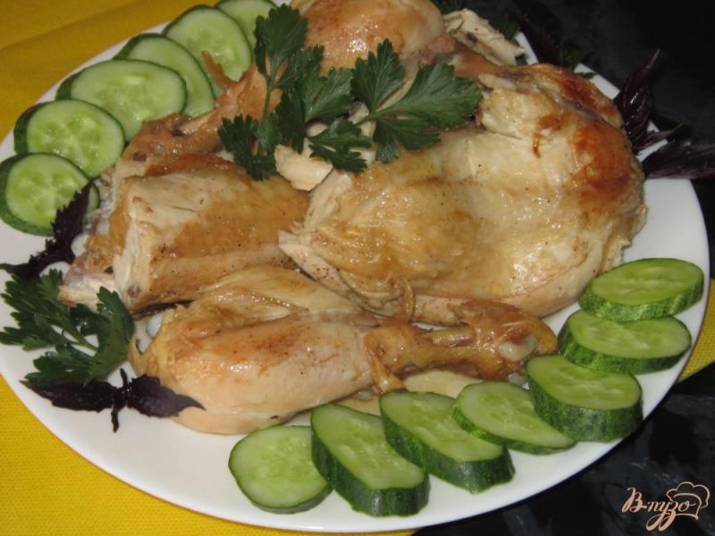 Фото приготовление рецепта: Курица жареная, ароматная шаг №6