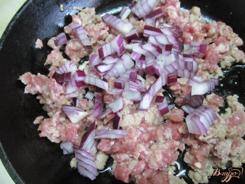 Фото приготовление рецепта: Картофельные котлеты со свининой под соусом из огурцов шаг №2