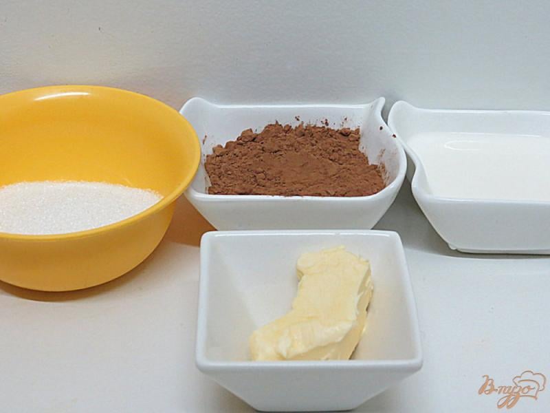 Фото приготовление рецепта: Шоколадный соус с какао шаг №1
