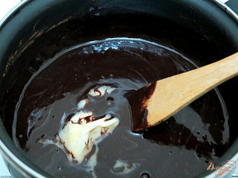 Фото приготовление рецепта: Шоколадный соус с какао шаг №4