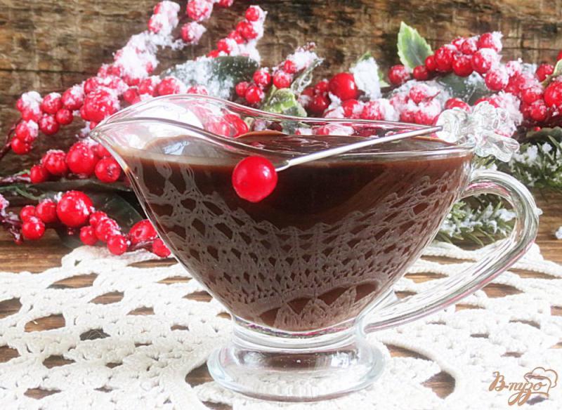Фото приготовление рецепта: Шоколадный соус с какао шаг №5