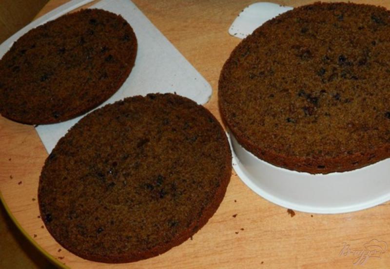 Фото приготовление рецепта: Сметанный торт с вареньем шаг №5
