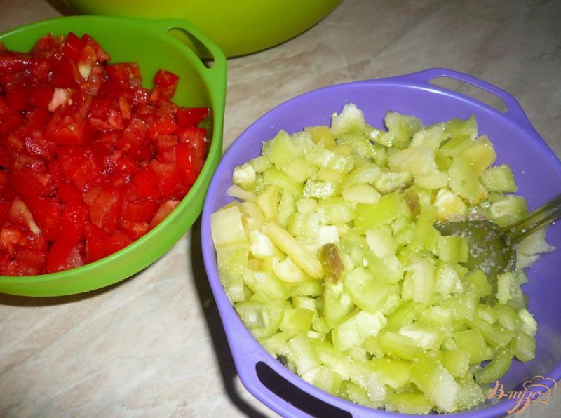 Фото приготовление рецепта: Соте из овощей, заготовка на зиму шаг №2