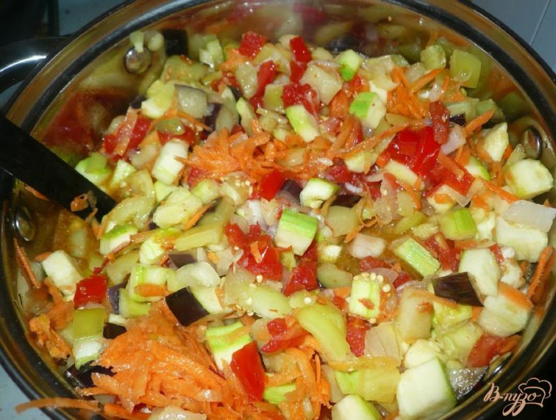 Фото приготовление рецепта: Соте из овощей, заготовка на зиму шаг №10