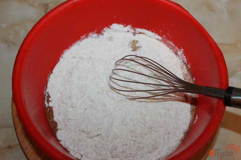 Фото приготовление рецепта: Сладкие блинчики с корицей и ванилью шаг №3