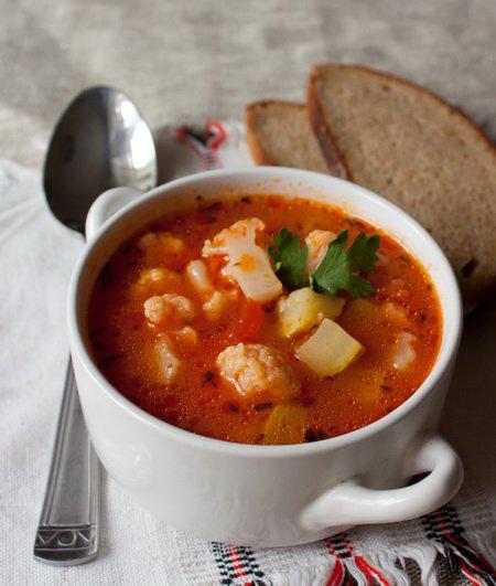 фото рецепта: Быстрый овощной суп