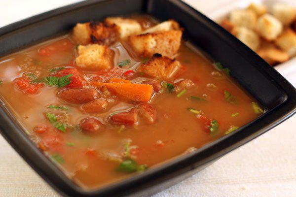 фото рецепта: Суп из фасоли