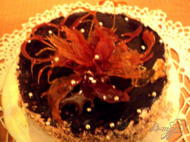 фото рецепта: Торт «Янтарный цветок»