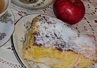 фото рецепта: Пирог « Яблоки в перине».