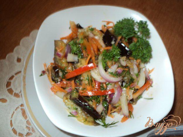 фото рецепта: Салат из баклажан и перца «Ассорти»