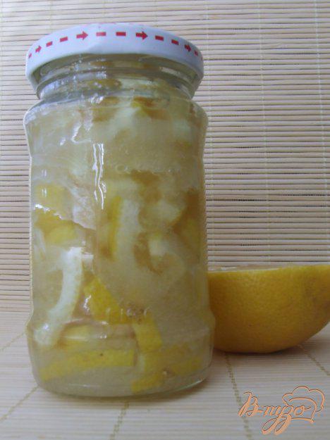 фото рецепта: Лимон с сахаром
