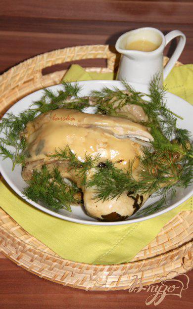 фото рецепта: Ленивая курица со сливочно-лимонным соусом