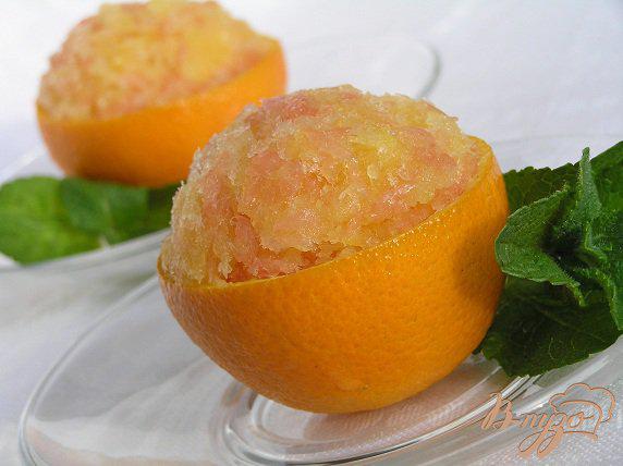 фото рецепта: Апельсиново-грейпфрутовая гранита