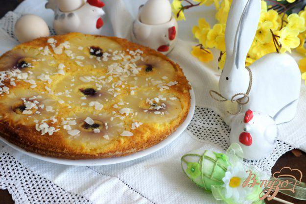 фото рецепта: Пирог-перевертыш с ананасами