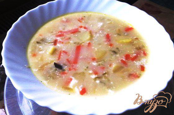 фото рецепта: Огуречный суп по-польски
