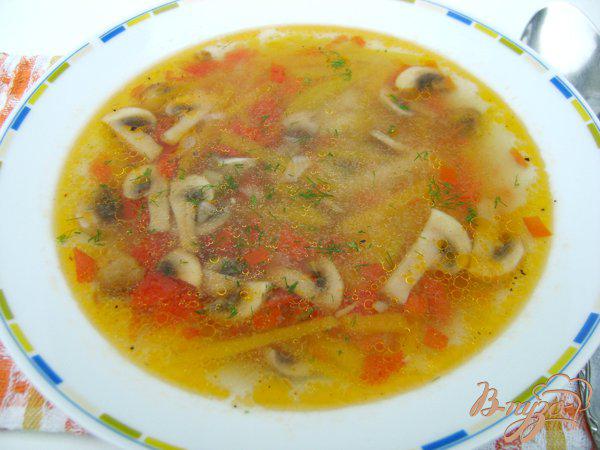фото рецепта: Суп тыквенно-грибной