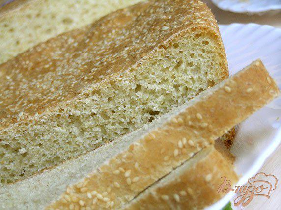 фото рецепта: Кукурузный хлеб с кунжутом