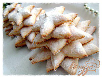 фото рецепта: Печенье «Новогодние ёлочки»