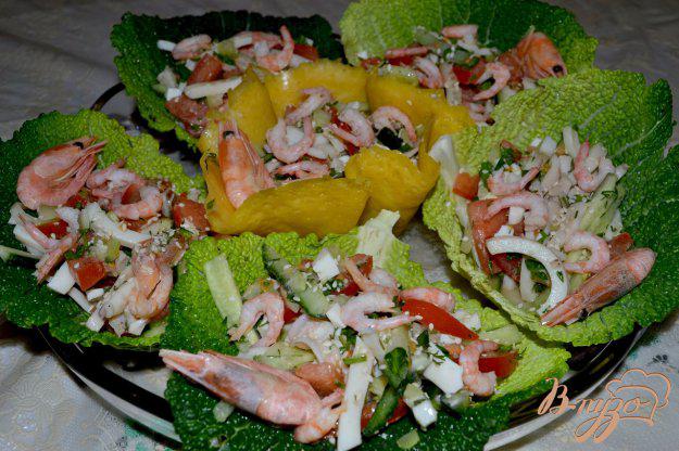 фото рецепта: Морской салат в чешуе Дракона!!!)