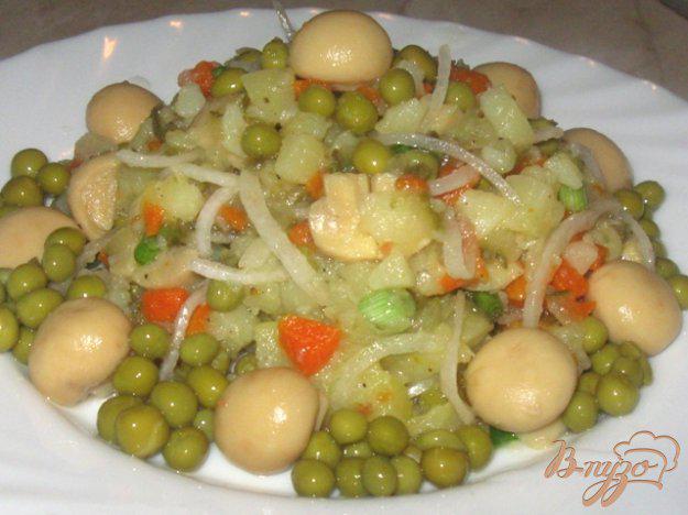 фото рецепта: Салат  из овощей «Крестьянский»