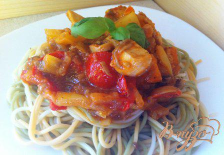 фото рецепта: Куриный соус к спагетти