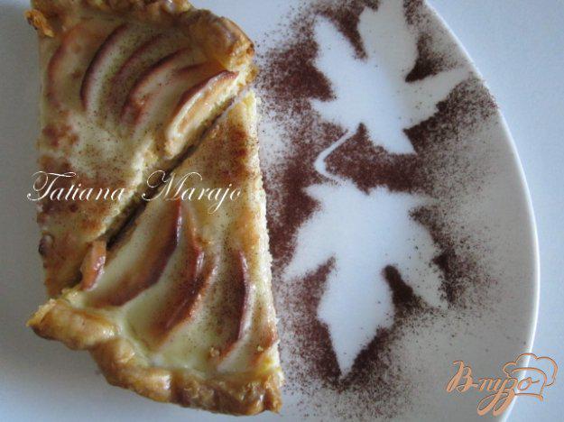 фото рецепта: Яблочный пирог с творогом..