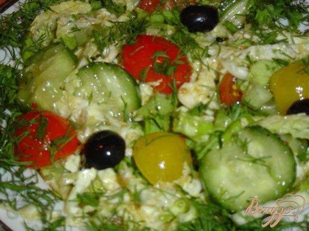 фото рецепта: Салат овощной ассорти