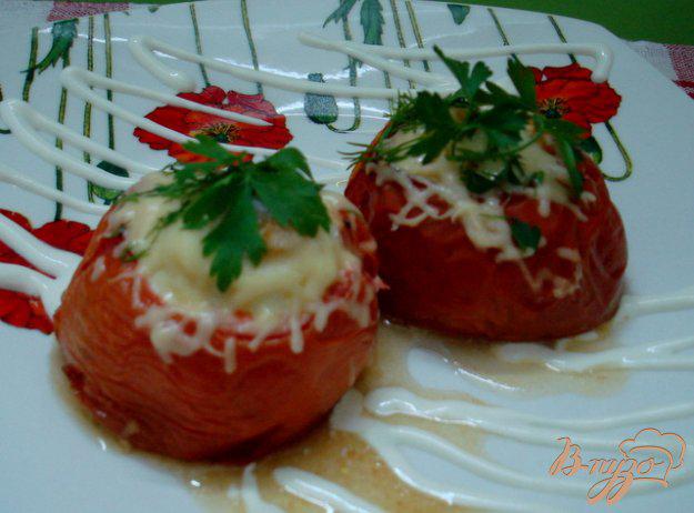 фото рецепта: Яичница в помидорах