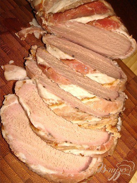 фото рецепта: Свиная вырезка в беконе