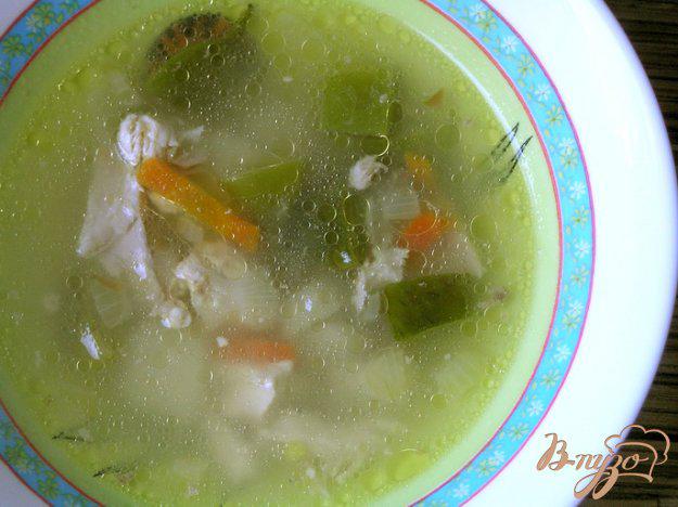 фото рецепта: Куриный суп с лоби
