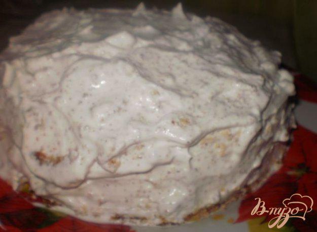 фото рецепта: Медовый бисквитный торт