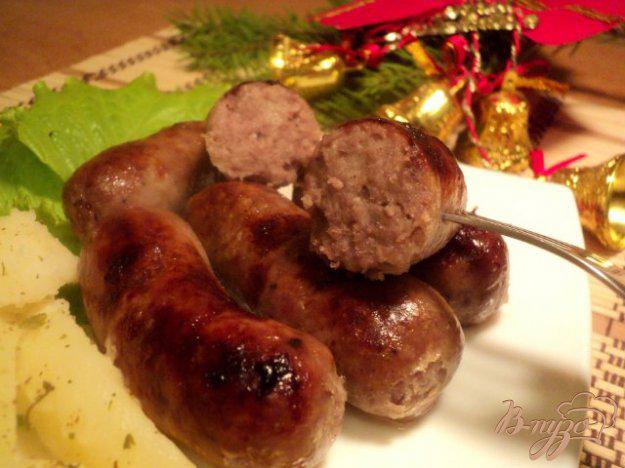 фото рецепта: Чешские рождественские винные колбаски