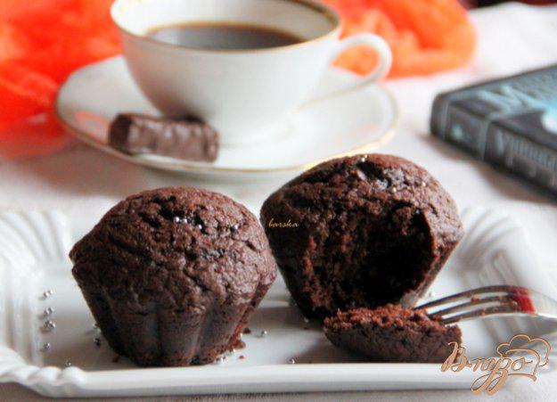фото рецепта: Заварные шоколадные кексы