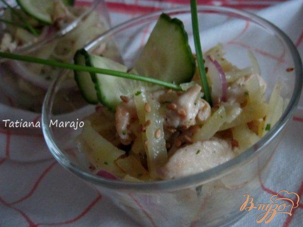 фото рецепта: Картофельный салат с курятиной