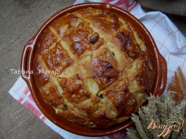 фото рецепта: Хлеб с сухофруктами и тыквенными семечками