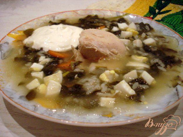 фото рецепта: Суп со щавелем