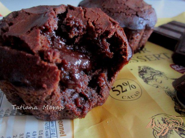 фото рецепта: Шоколадно-карамельные пироженые