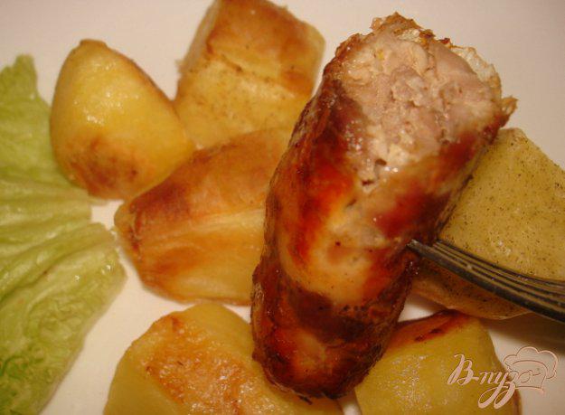фото рецепта: Колбаски домашние рубленые