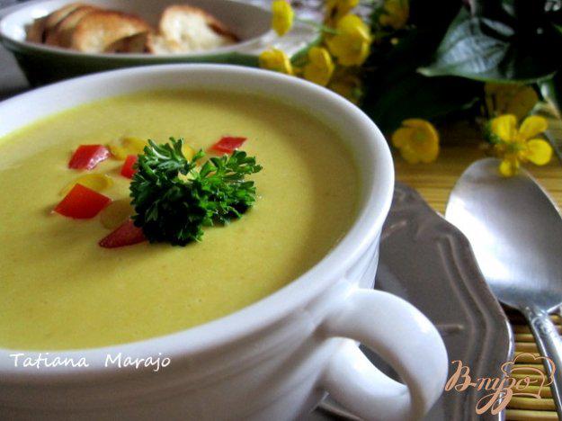 фото рецепта: Кукурузный  крем-суп