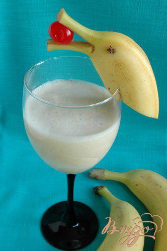фото рецепта: Молочный нектар с бананом