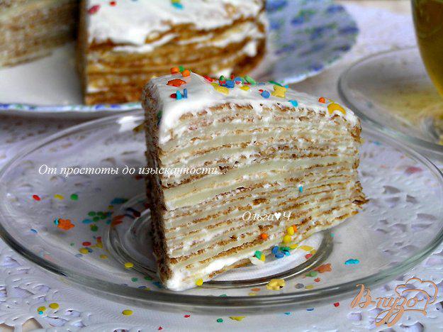 фото рецепта: Бабушкины блинчики и Блинный торт