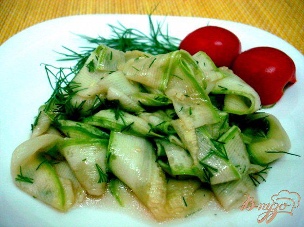 фото рецепта: Салат из кабачков